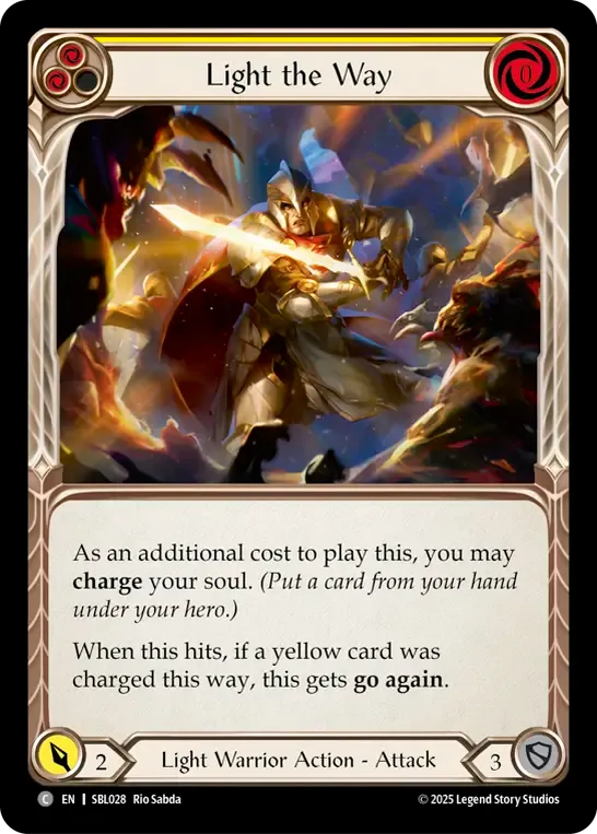 Light the Way (Yellow) — Silver Age Chapter 3 - Boltyn — Flesh and Blood