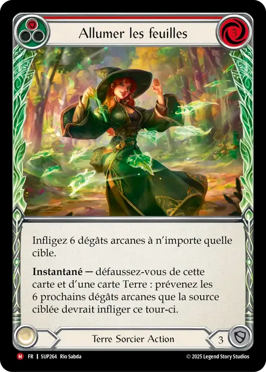 Allumer les feuilles — Super Slam — Flesh and Blood