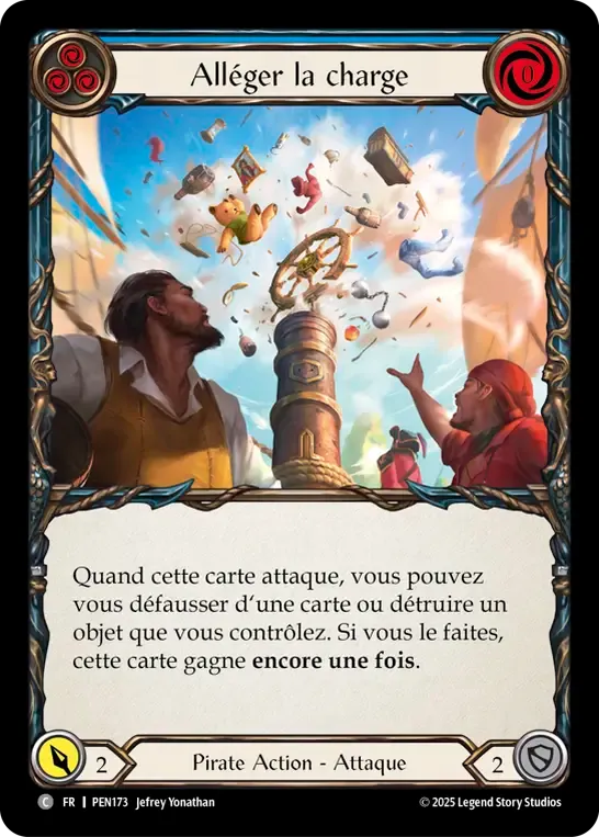 Lighten the Load (Blue) — Compendium of Rathe — Flesh and Blood