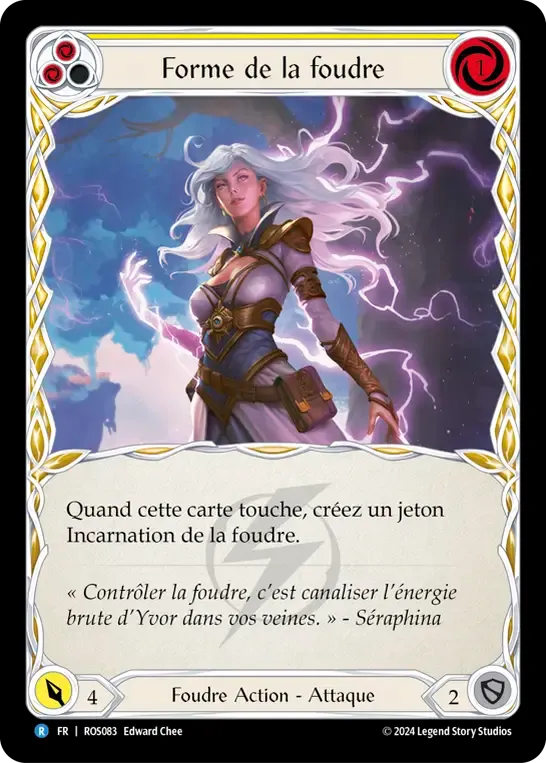 Forme de la foudre — Rosetta — Flesh and Blood