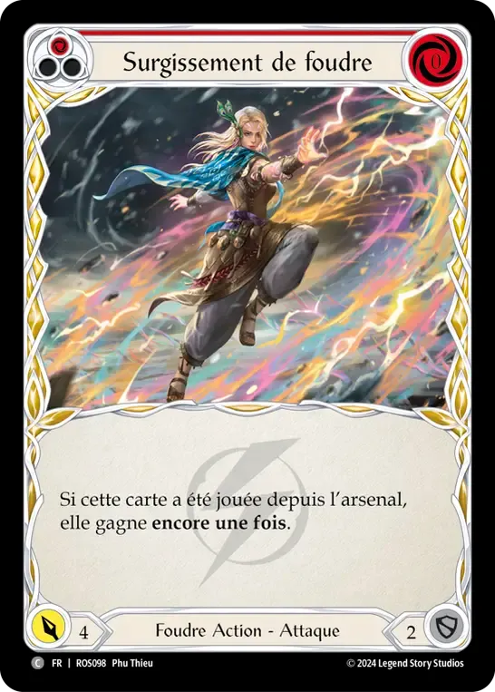 Surgissement de foudre — Rosetta — Flesh and Blood