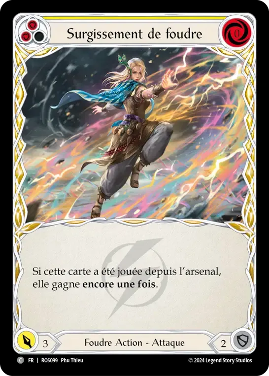 Surgissement de foudre — Rosetta — Flesh and Blood