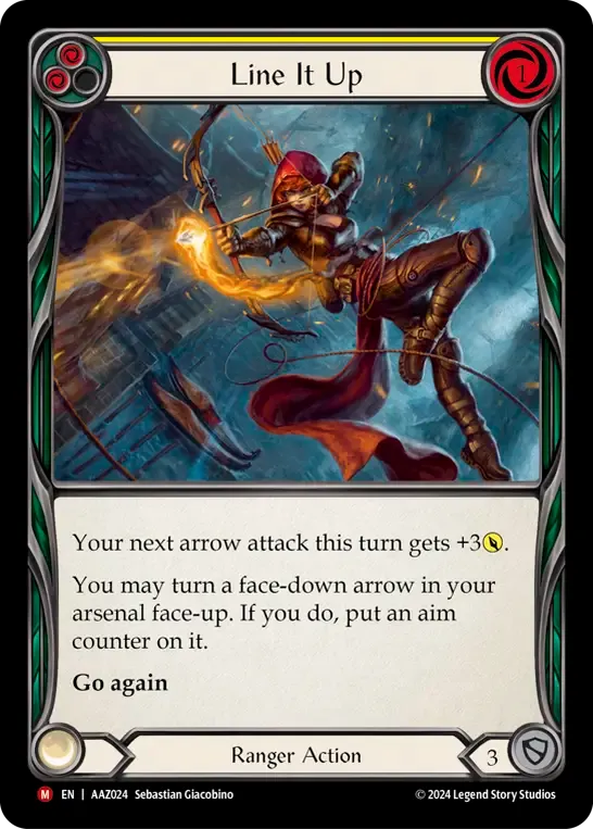 Line It Up from Armory Deck - Azalea, Ace in the Hole - Flesh and Blood