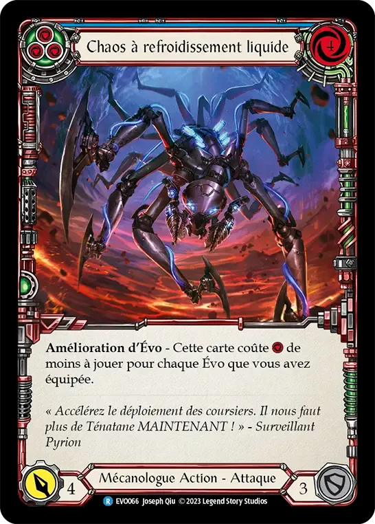 Chaos à refroidissement liquide — Bright Lights — Flesh and Blood