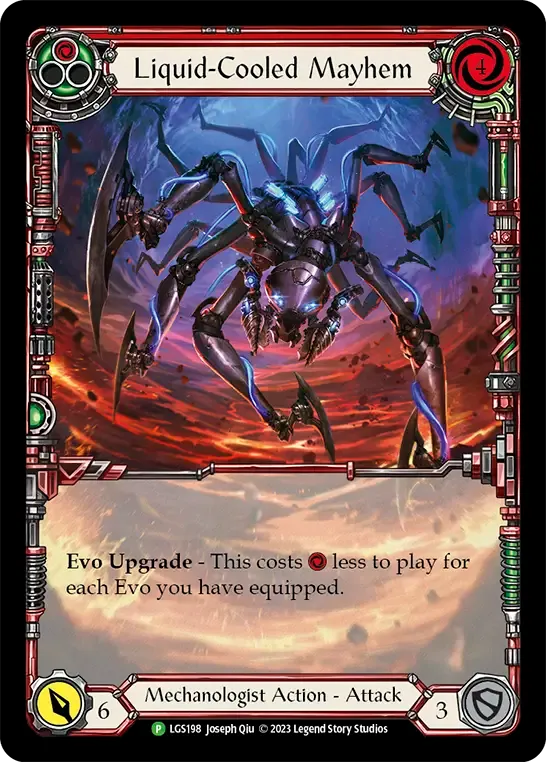 Liquid-Cooled Mayhem — Flesh and Blood: Promo Cards — Flesh and Blood