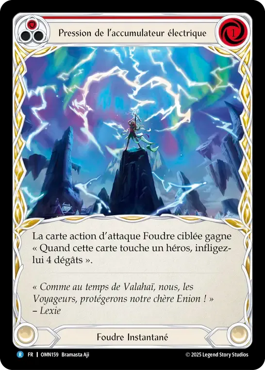 Pression de l’accumulateur électrique — Omens of the Third Age — Flesh and Blood