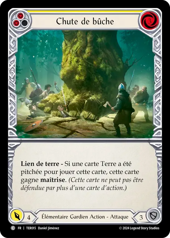Chute de bûche — 1st Strike - Terra — Flesh and Blood