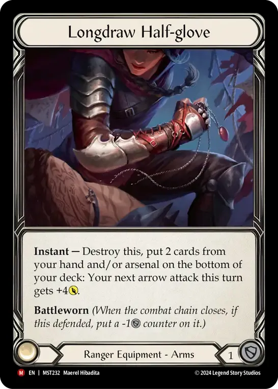 Longdraw Half-glove — Part the Mistveil — Flesh and Blood