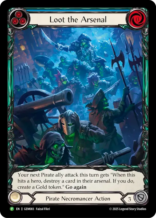 Loot the Arsenal — GEM - Pack 3 — Flesh and Blood