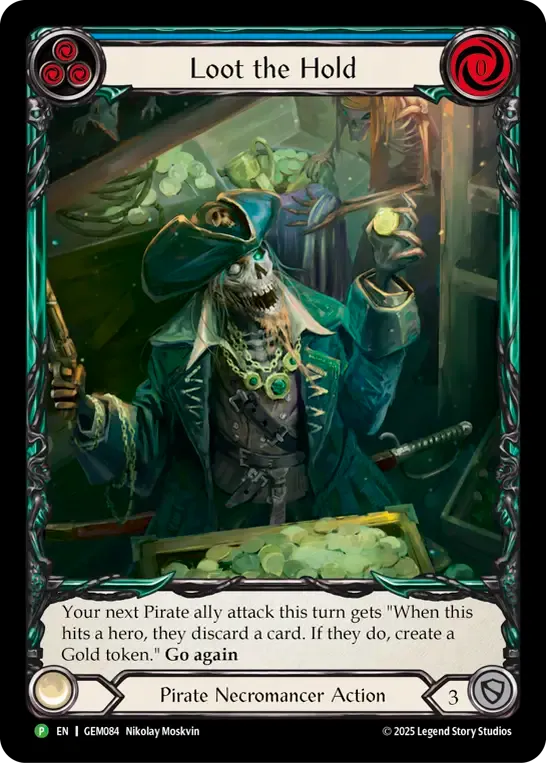 Loot the Hold — GEM - Pack 3 — Flesh and Blood