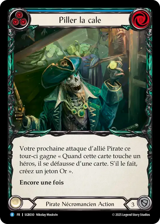 Loot the Hold (Blue) — Silver Age Chapter 3 - Gravy Bones — Flesh and Blood