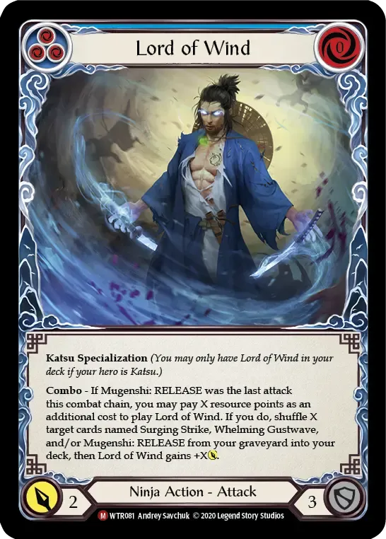 Lord of Wind — Welcome to Rathe - Unlimited — Flesh and Blood