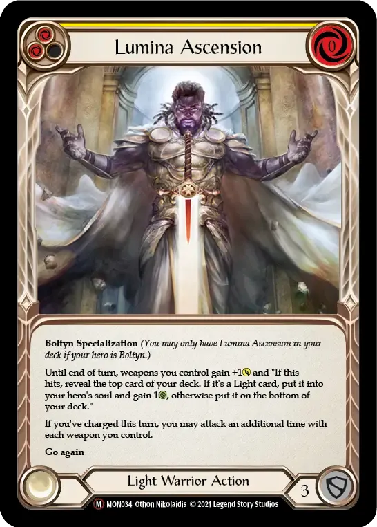 Lumina Ascension — Monarch - Unlimited — Flesh and Blood