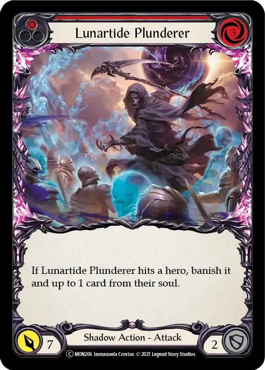 Lunartide Plunderer (Red) — Monarch - Unlimited — Flesh and Blood