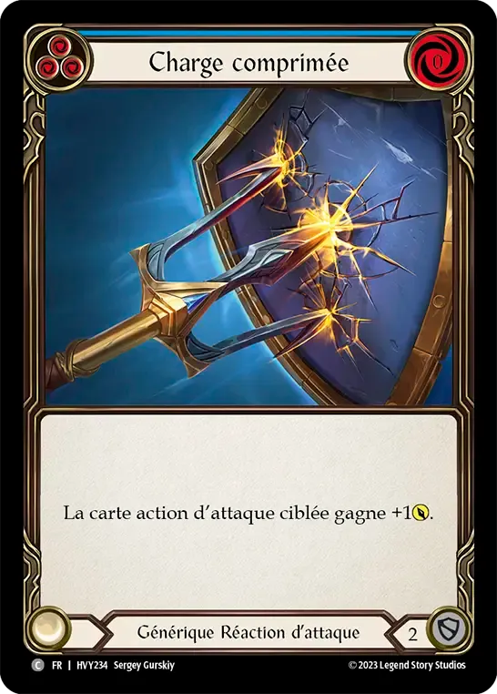 Charge comprimée — Heavy Hitters — Flesh and Blood