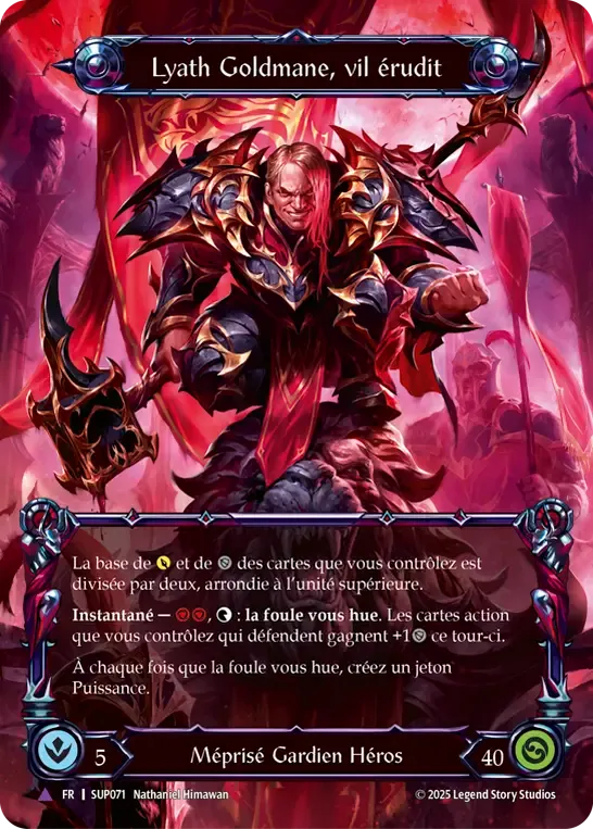 Lyath Goldmane, vil érudit from Super Slam - Flesh and Blood