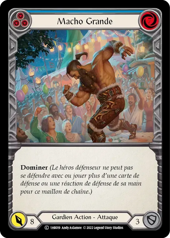Macho Grande — Bravo - Blitz Deck — Flesh and Blood