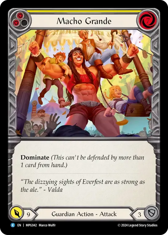 Macho Grande — Mastery Pack Guardian — Flesh and Blood