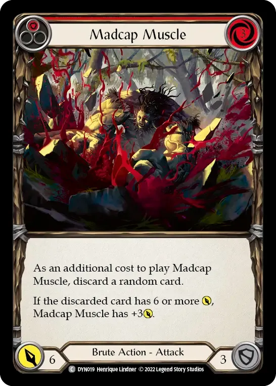 Madcap Muscle (Red) — Dynasty — Flesh and Blood