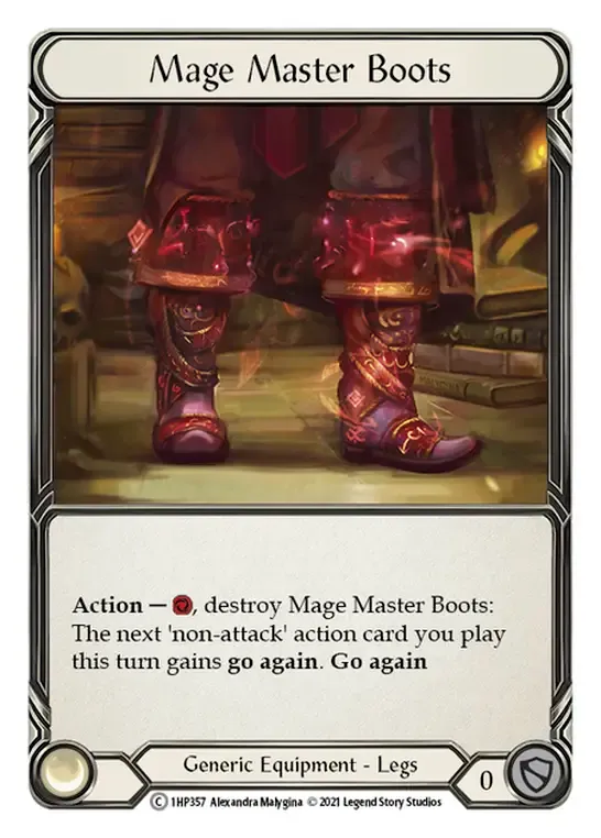Mage Master Boots — History Pack 1 — Flesh and Blood