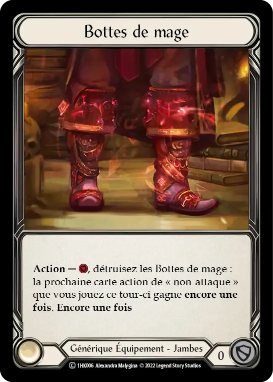 Bottes de mage — Kano - Blitz Deck — Flesh and Blood