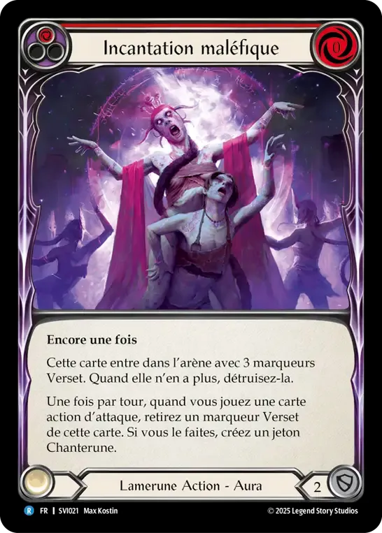 Incantation maléfique — Silver Age Chapter 1 - Viserai — Flesh and Blood