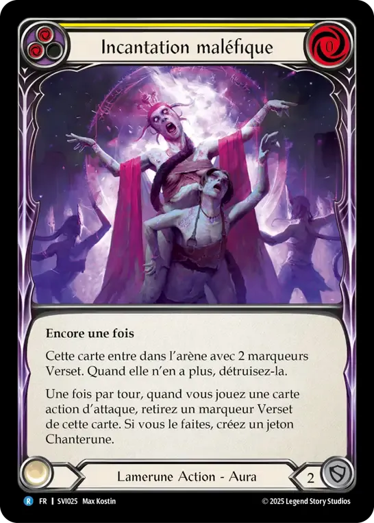 Incantation maléfique — Silver Age Chapter 1 - Viserai — Flesh and Blood