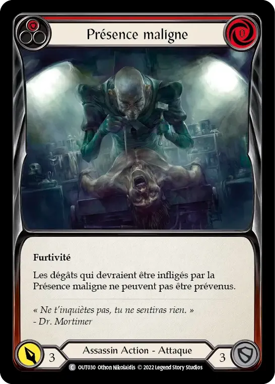 Présence maligne — Outsiders — Flesh and Blood