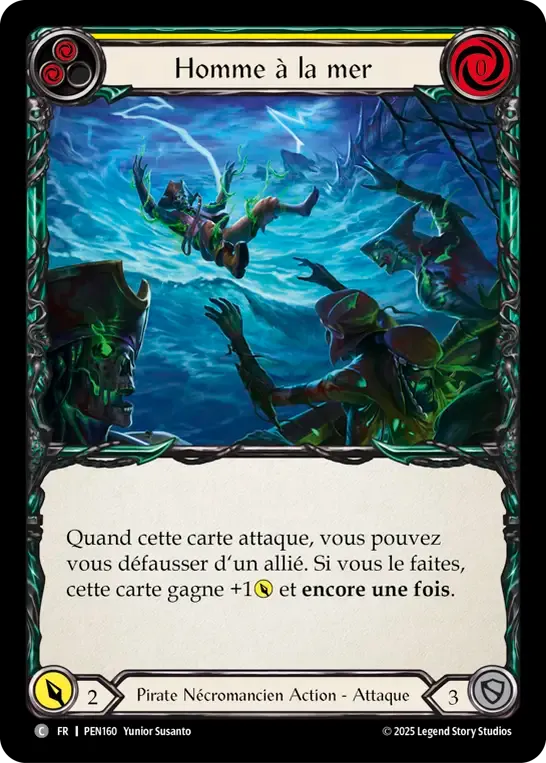 Man Overboard (Yellow) — Compendium of Rathe — Flesh and Blood