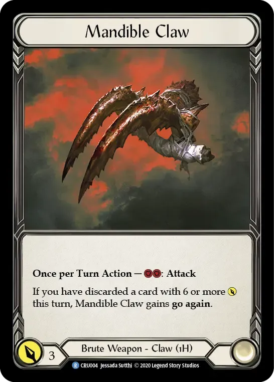 Mandible Claw — Crucible of War — Flesh and Blood