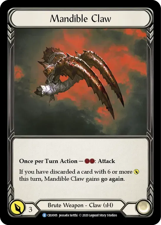 Mandible Claw — Crucible of War — Flesh and Blood