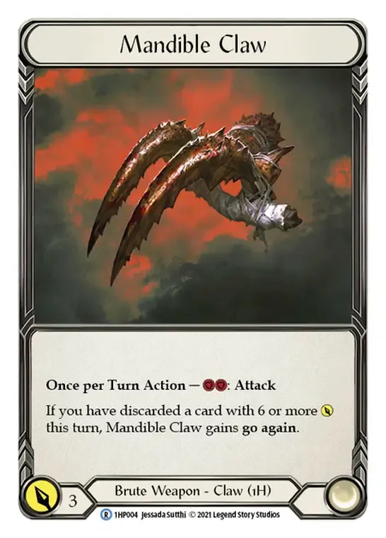 Mandible Claw — History Pack 1 — Flesh and Blood