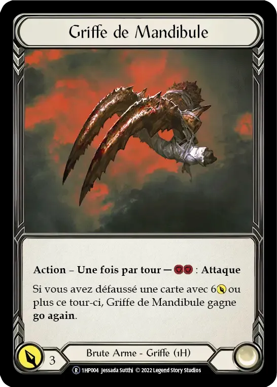 Griffe de Mandibule — History Pack 1 - Black Label — Flesh and Blood