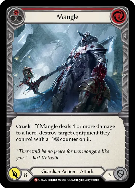 Mangle — Crucible of War — Flesh and Blood