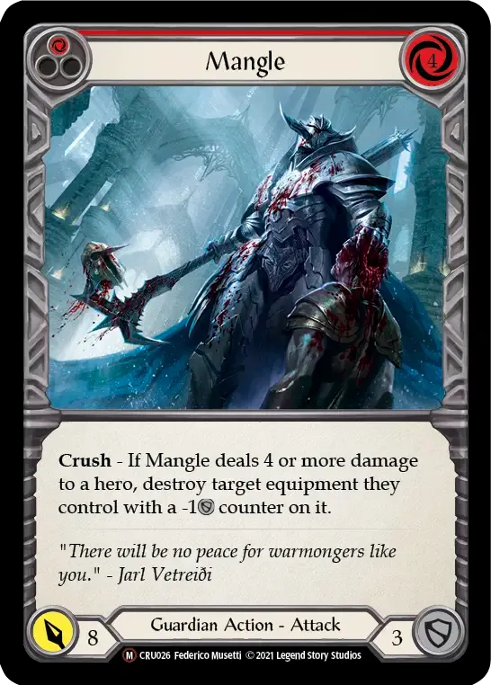Mangle — Crucible of War - Unlimited — Flesh and Blood