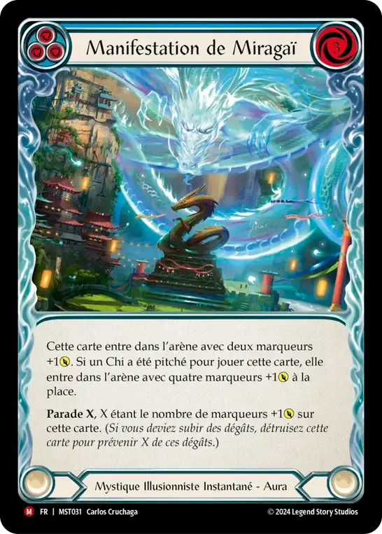 Manifestation de Miragaï — Part the Mistveil — Flesh and Blood