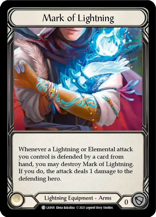Mark of Lightning — Lexi - Blitz Deck — Flesh and Blood