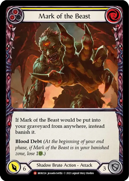 Mark of the Beast from Monarch - Flesh and Blood