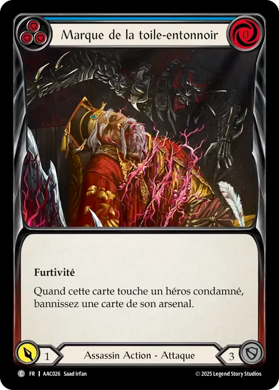 Marque de la toile-entonnoir — Armory Deck - Arakni, 5L!p3d 7hRu 7h3 cR4X — Flesh and Blood