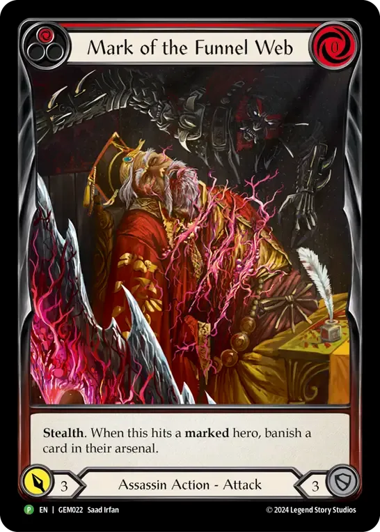 Mark of the Funnel Web — GEM - Pack 1 — Flesh and Blood
