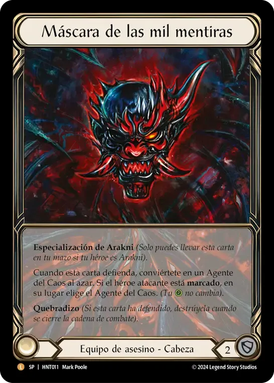 Mask of Deceit — The Hunted — Flesh and Blood