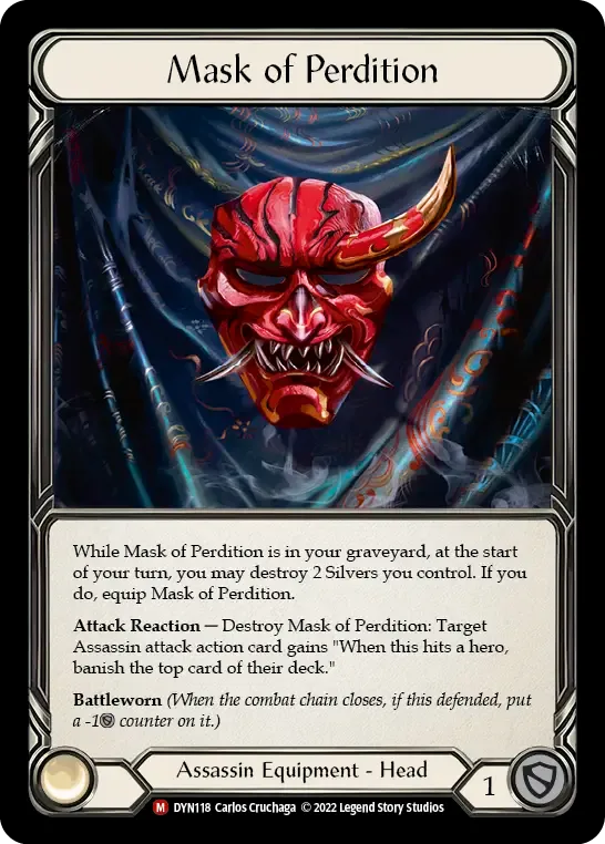 Mask of Perdition — Dynasty — Flesh and Blood