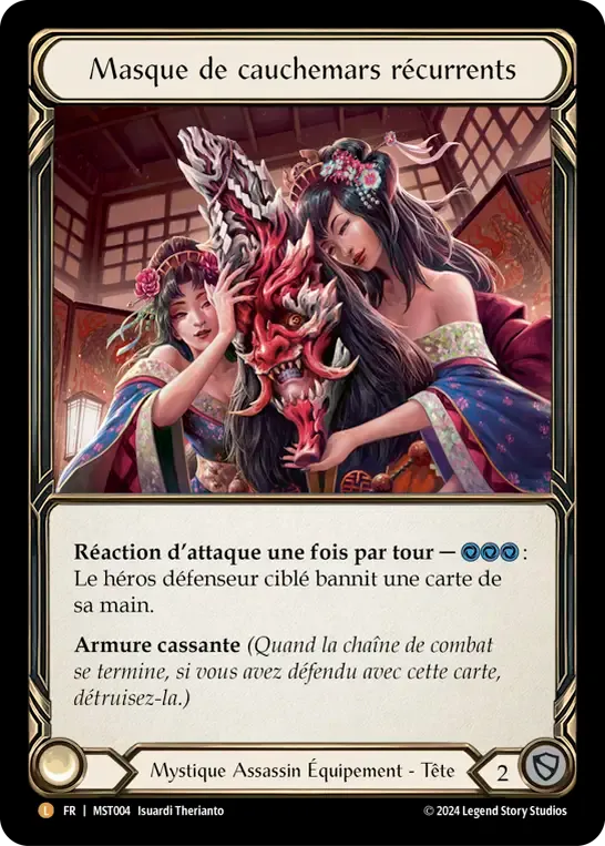 Masque de cauchemars récurrents — Part the Mistveil — Flesh and Blood