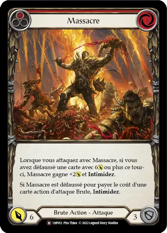 Massacre — History Pack 1 - Black Label — Flesh and Blood