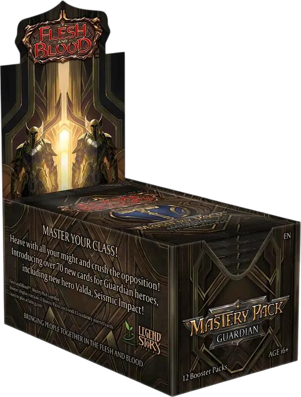 Display Mastery Pack Guardian — Mastery Pack Guardian — Flesh and Blood