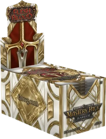 Display Mastery Pack Warrior — Mastery Pack Warrior — Flesh and Blood