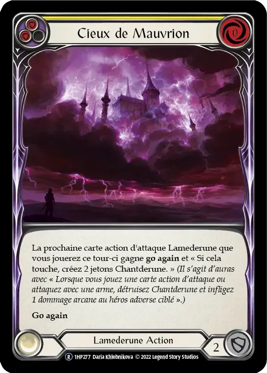 Cieux de Mauvrion from History Pack 1 - Black Label - Flesh and Blood