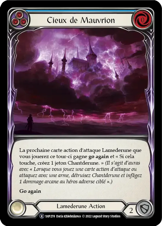 Cieux de Mauvrion from History Pack 1 - Black Label - Flesh and Blood