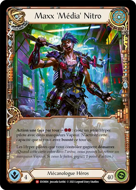 Maxx 'Média' Nitro from Bright Lights - Flesh and Blood