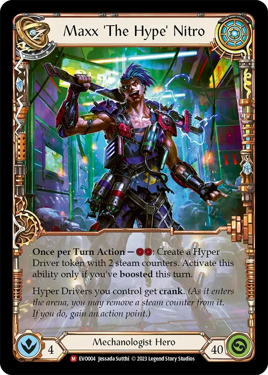Maxx 'The Hype' Nitro — Bright Lights — Flesh and Blood